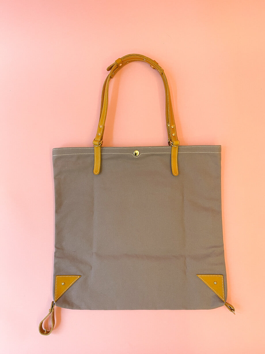 Cabas Gigi Camel & Rose