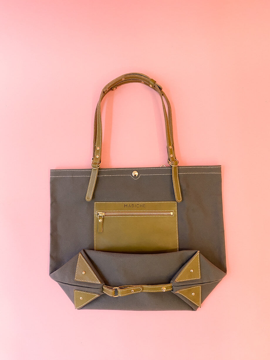 Cabas Gigi Olive & Kaki