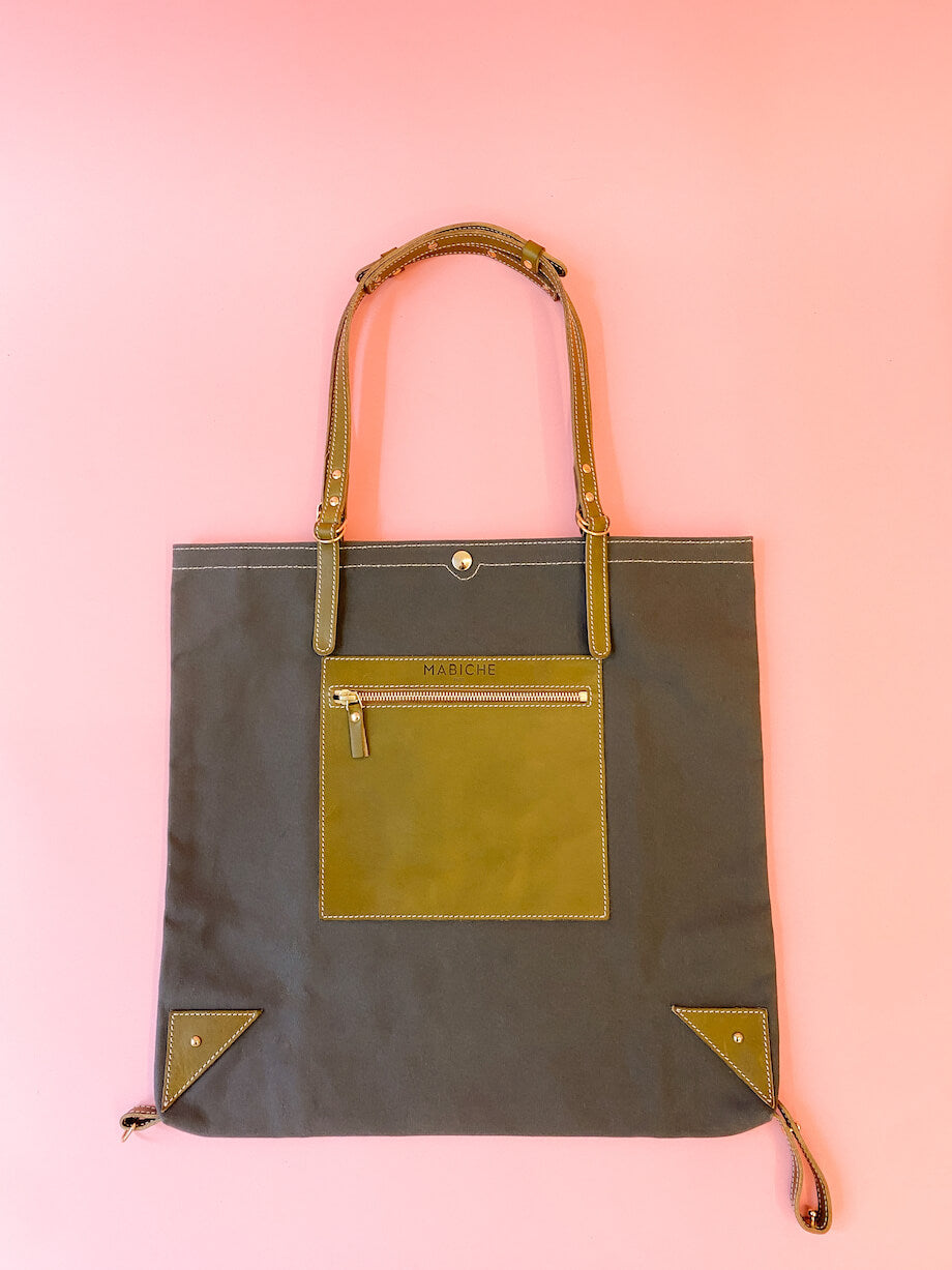 Cabas Gigi Olive & Kaki