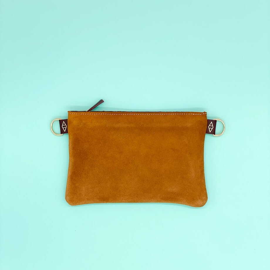 Pochette Léo double anneaux Ecureuil