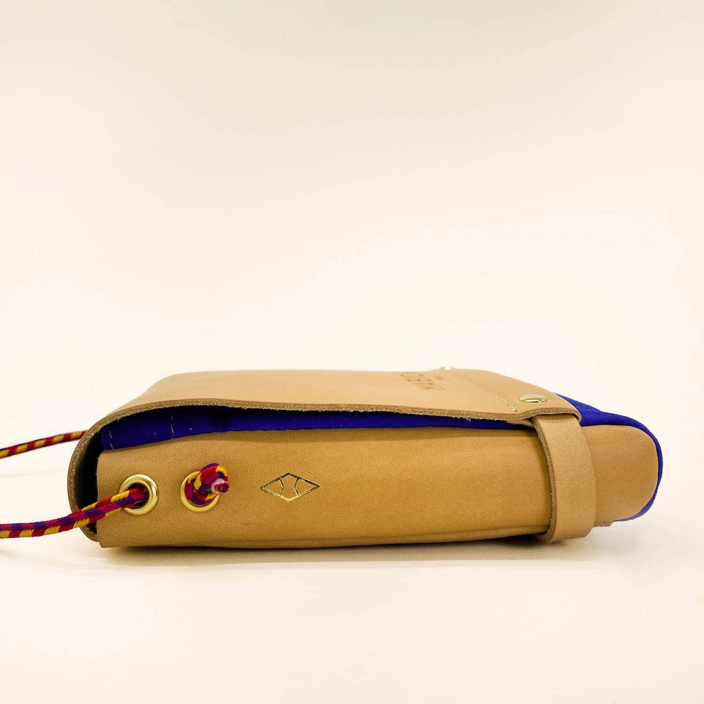 Pochette Loulou Naturel & Bleu France