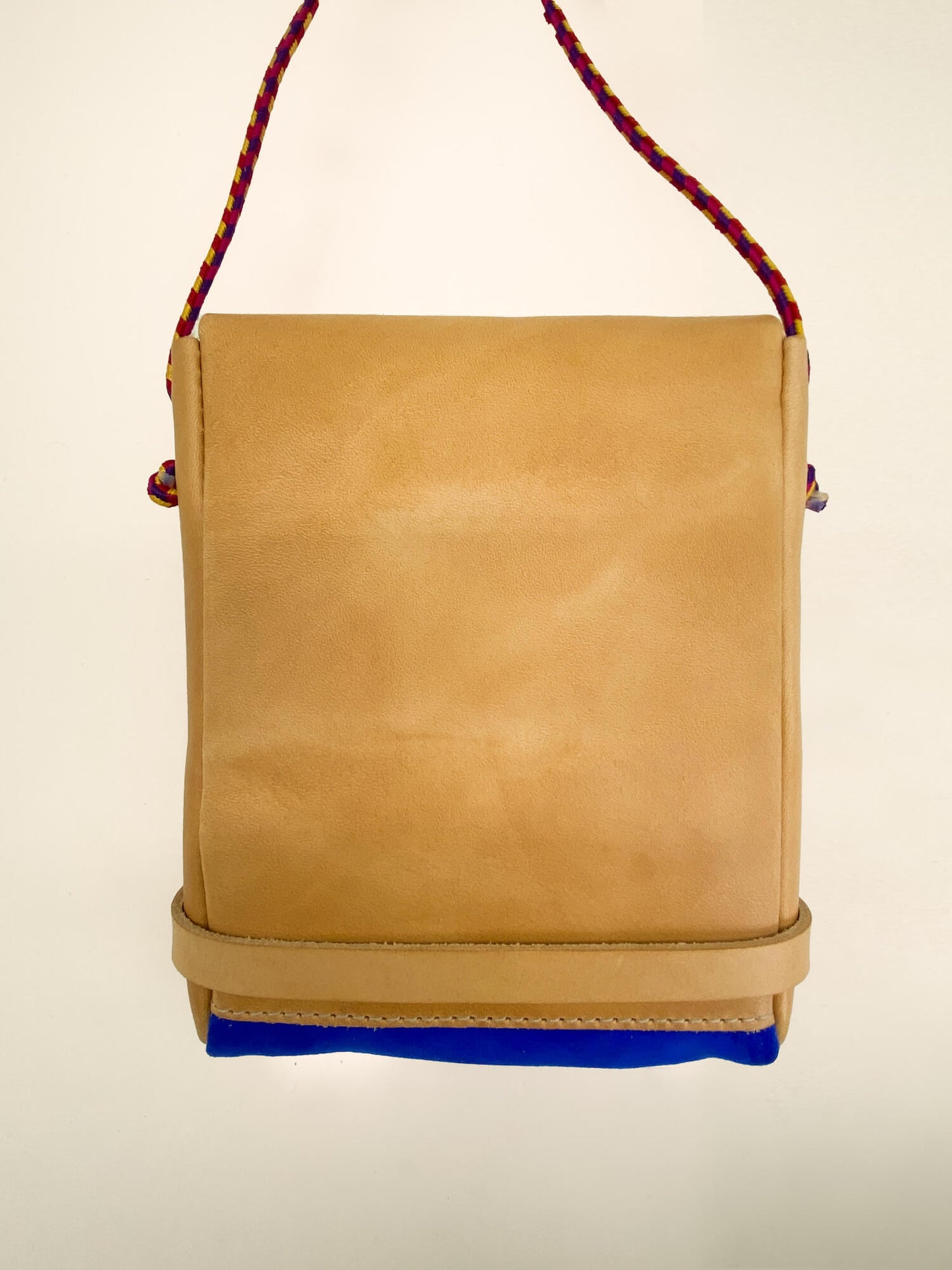 Pochette Loulou Naturel & Bleu France