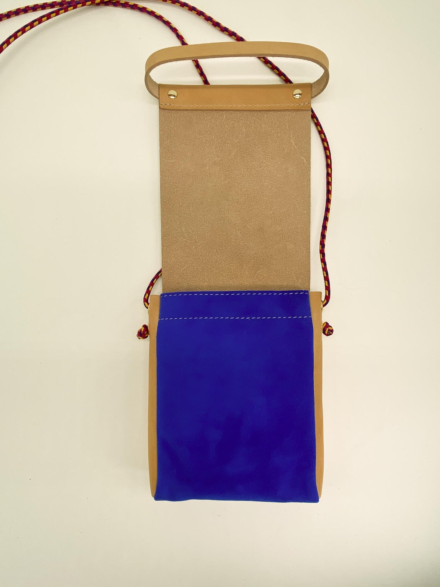 Pochette Loulou Naturel & Bleu France