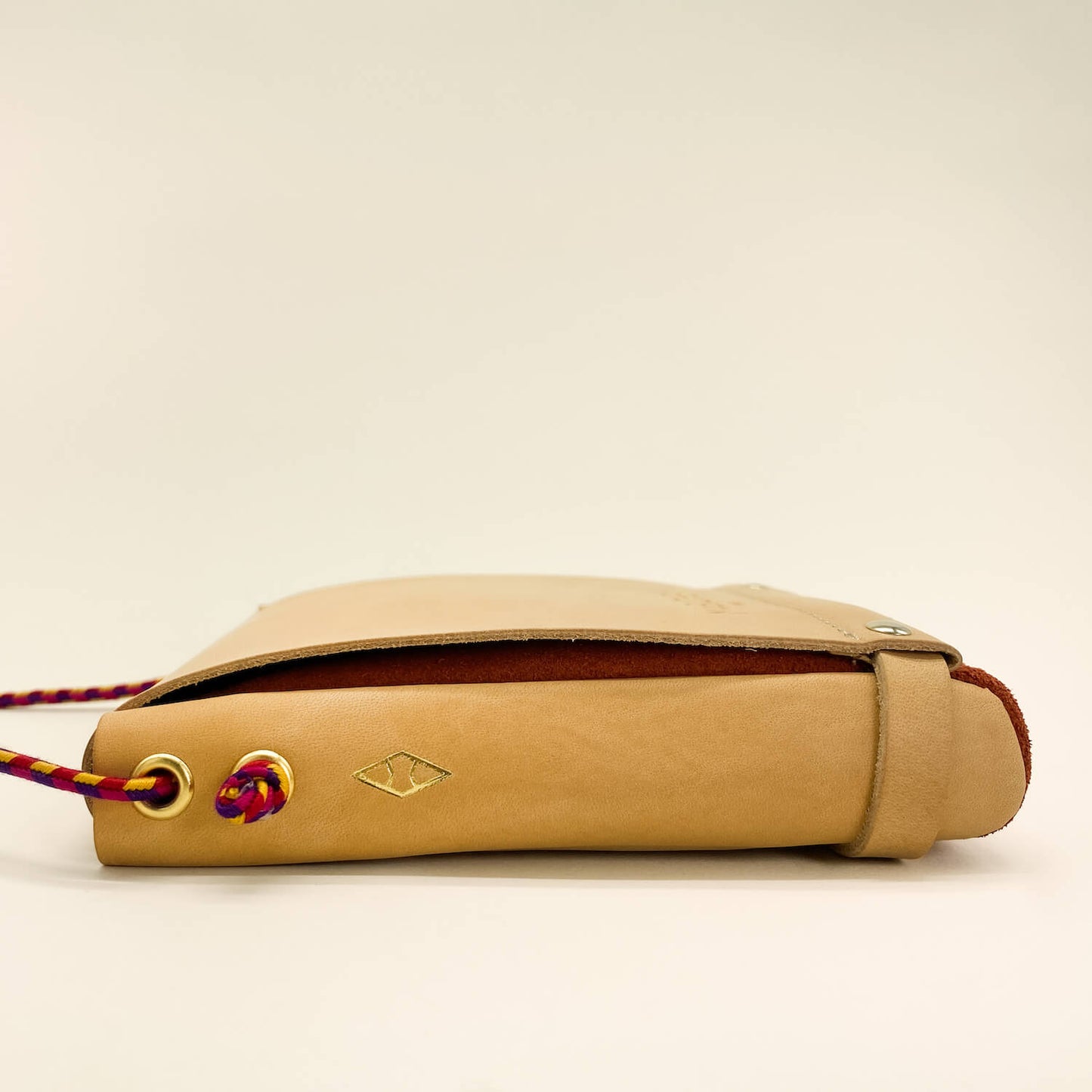 Pochette Loulou Naturel & Terracotta