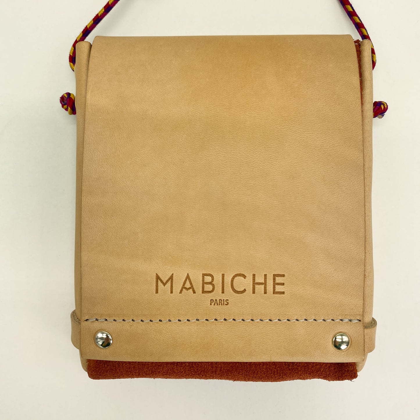 Pochette Loulou Naturel & Terracotta