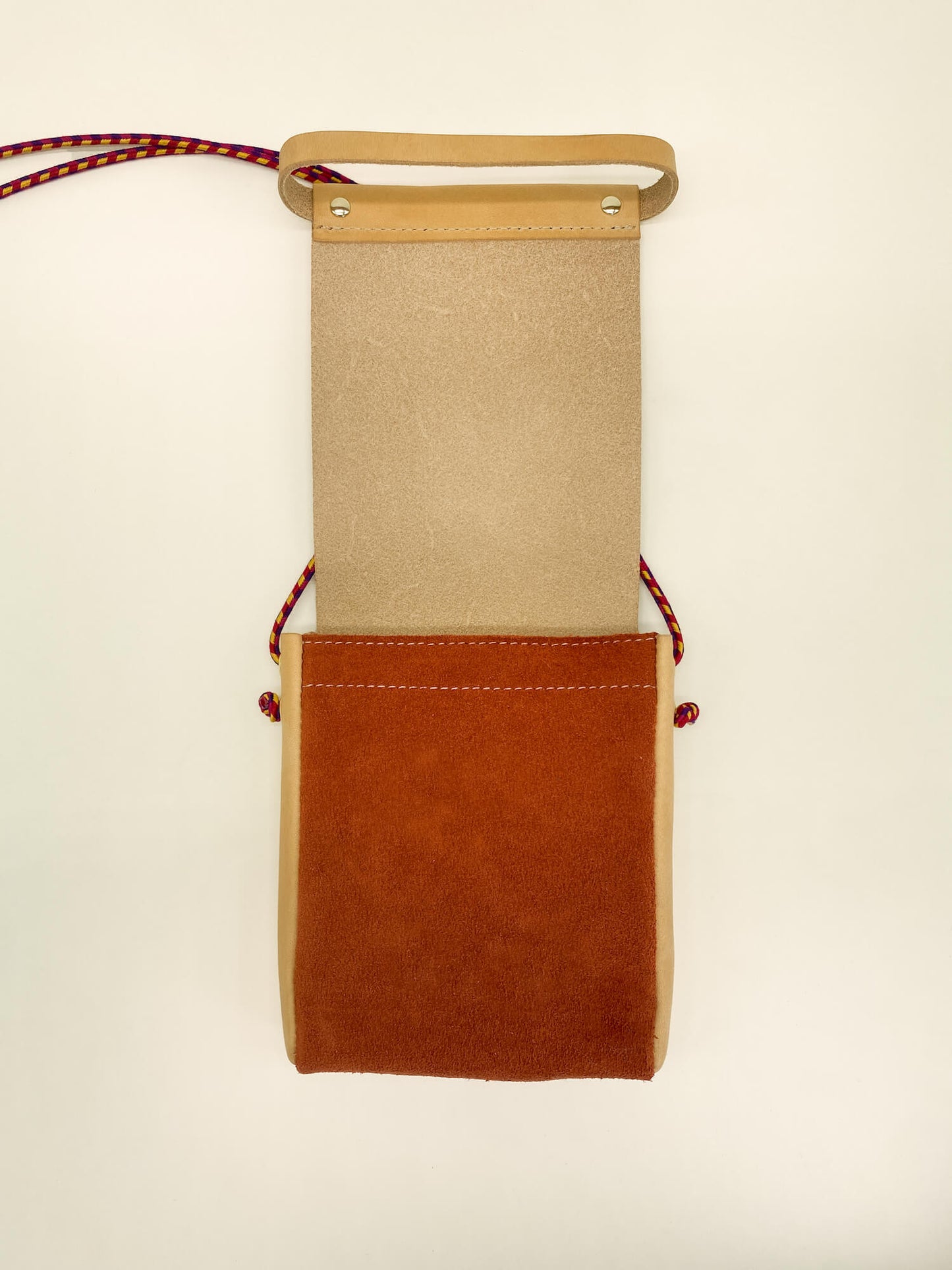 Pochette Loulou Naturel & Terracotta
