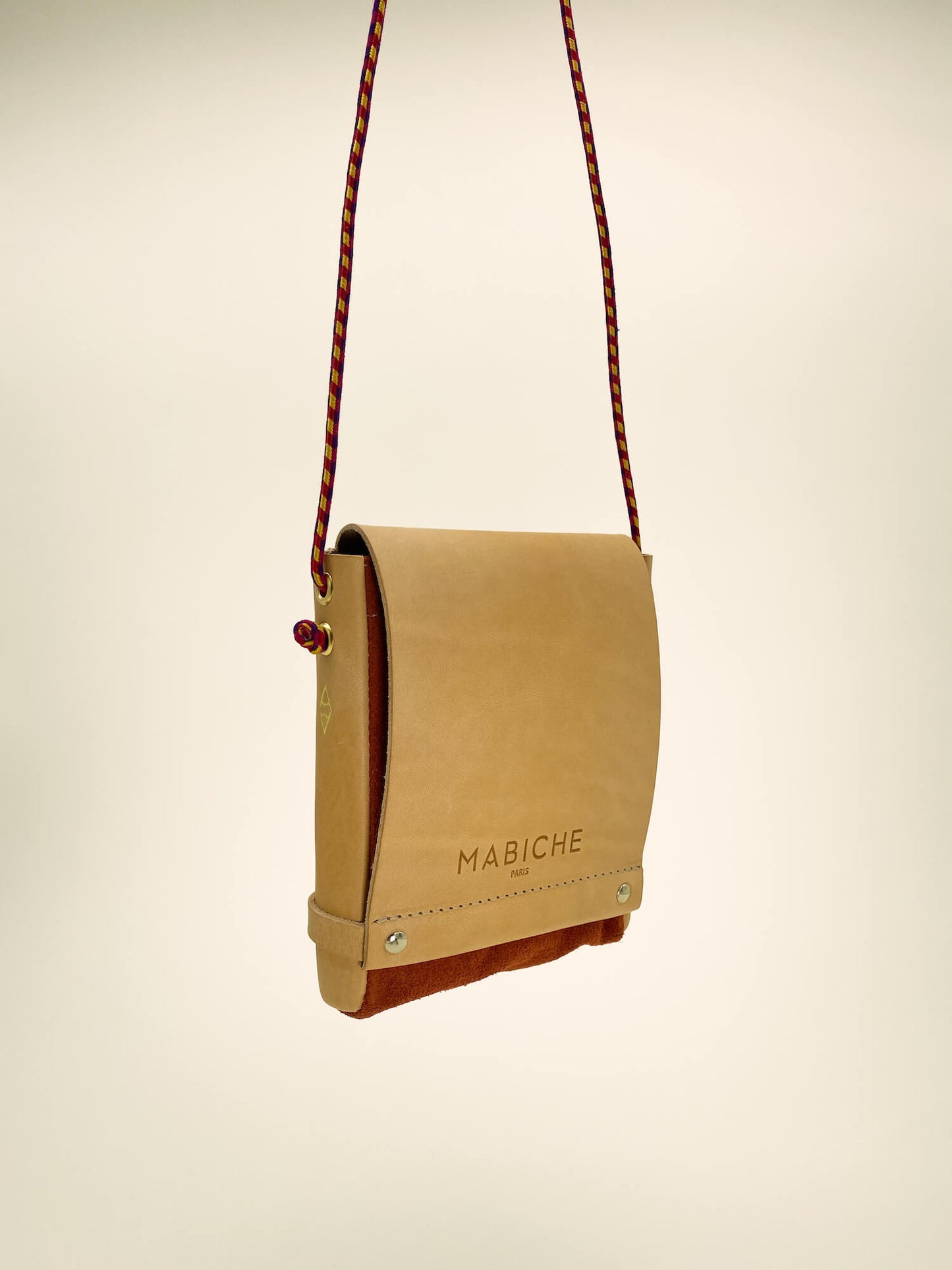 Pochette Loulou Naturel & Terracotta