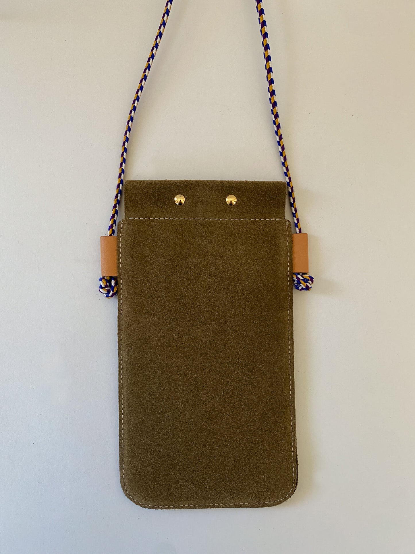 Etui téléphone bandoulière Marion Grande Kaki