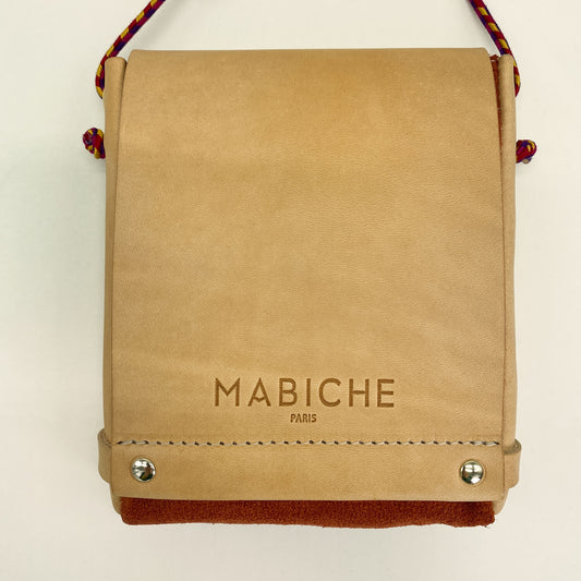 Pochette Loulou Naturel & Terracotta