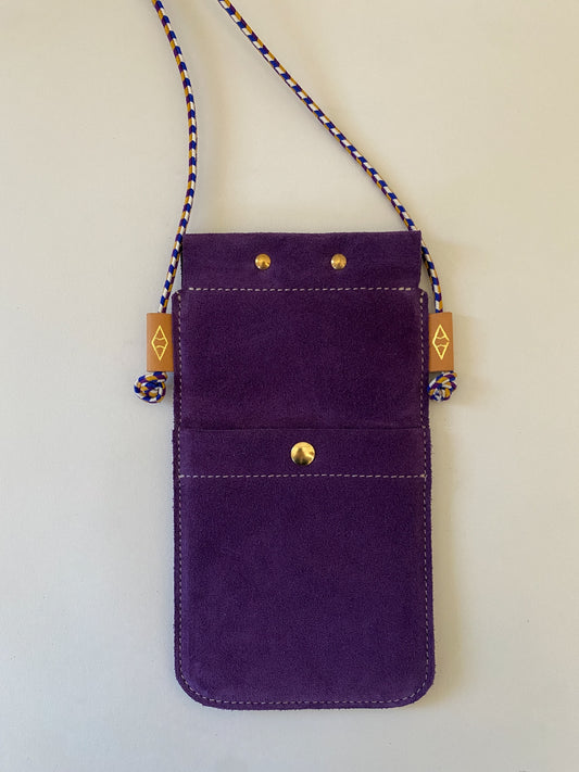 Etui téléphone bandoulière Marion Grande Violet